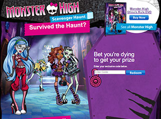 Mattel: Monster High Scavenger Hunt